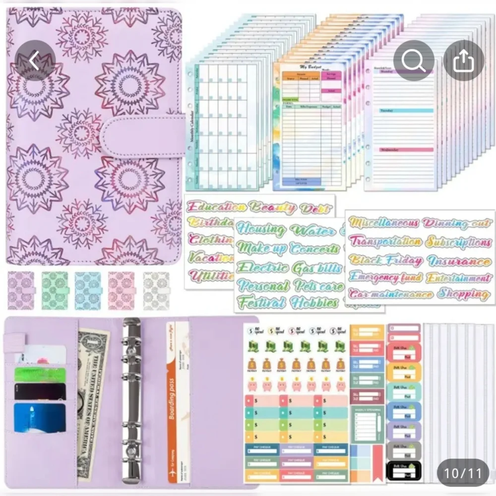New Unused Budget Challenge Planner